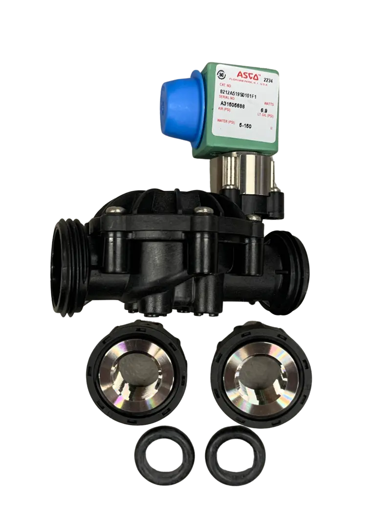 24V Dc Two-Way Solenoid Valve With 1/2" Npt Ports 1