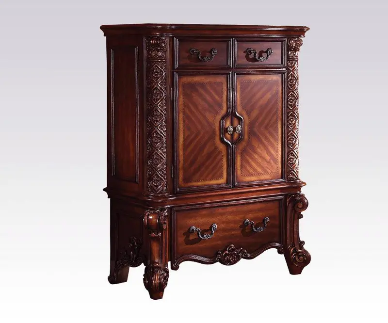Acme Vendome Cherry Four-Drawer Vertical Chest – Clearance Item (Model 22006) 1