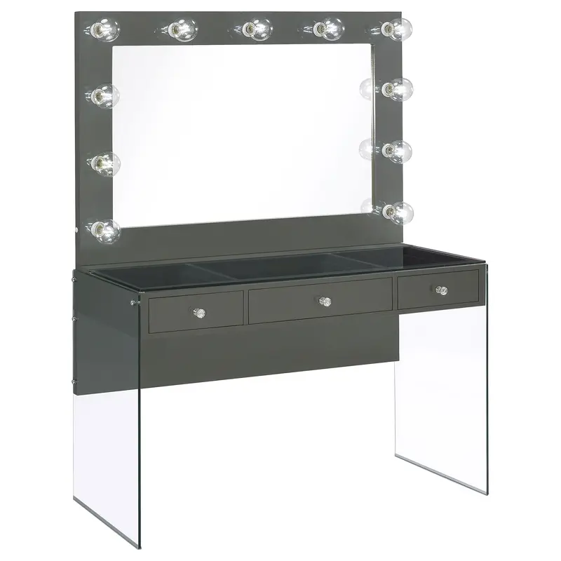 Afshan Led Lighted Makeup Vanity With Mirror 1