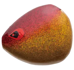 Aiya Red-And-Gold Glitter Fishing Ball 1