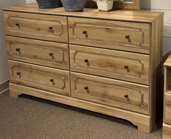 Aleaport Dresser And Matching Full-Length Mirror – Coordinated Bedroom Set 1