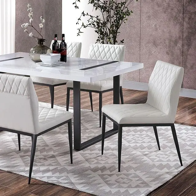 Alessia Sleek Modern 7-Piece Dining Set 1
