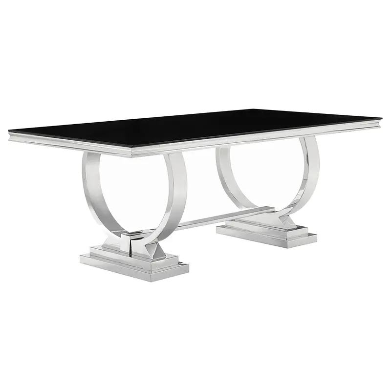 Antoine Solid Wood Dining Table – Extendable Design 1