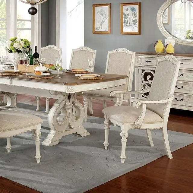 Arcadia Farmhouse-Style Dining Table 1