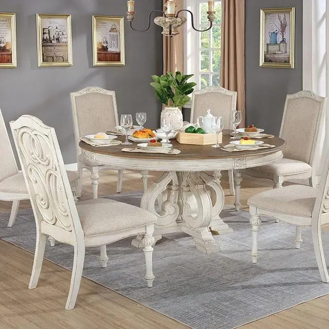 Arcadia Solid Wood Round Table 1