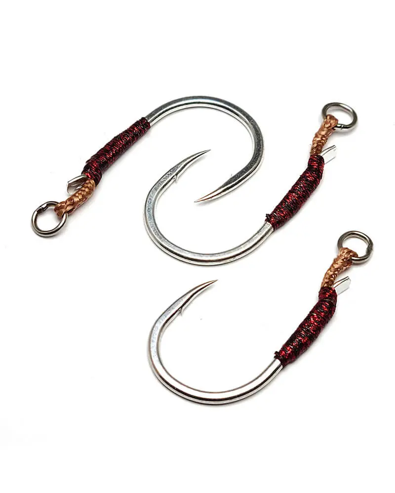 Assist Hook 550 Short Nickel-Coated 1