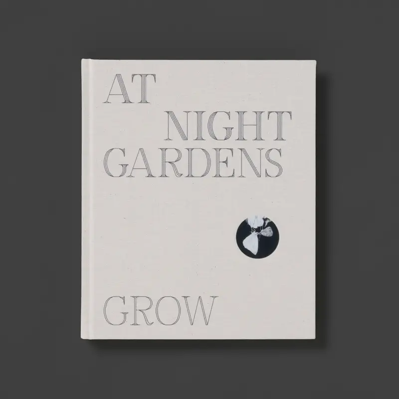 At Night Gardens Grow Botanical Study 1