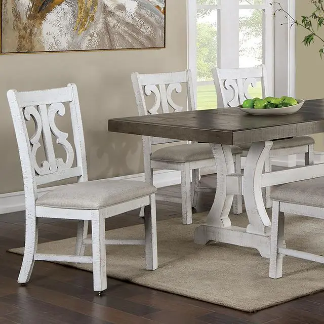 Auletta Modern Gray Dining Table 1