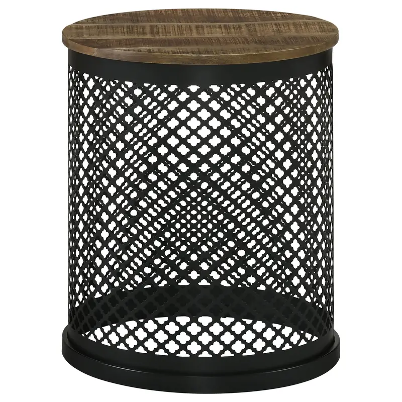 Aurora Sleek Metallic Side Table 1