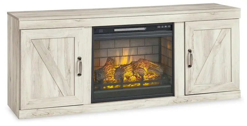 Bellaby Electric Fireplace Tv Stand With Media Storage 1