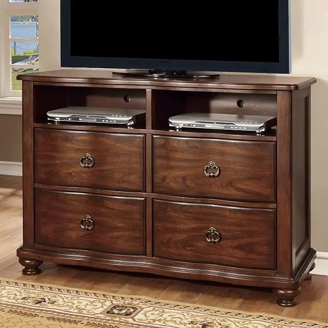 Bellavista Media Storage Cabinet With Cable Management 1