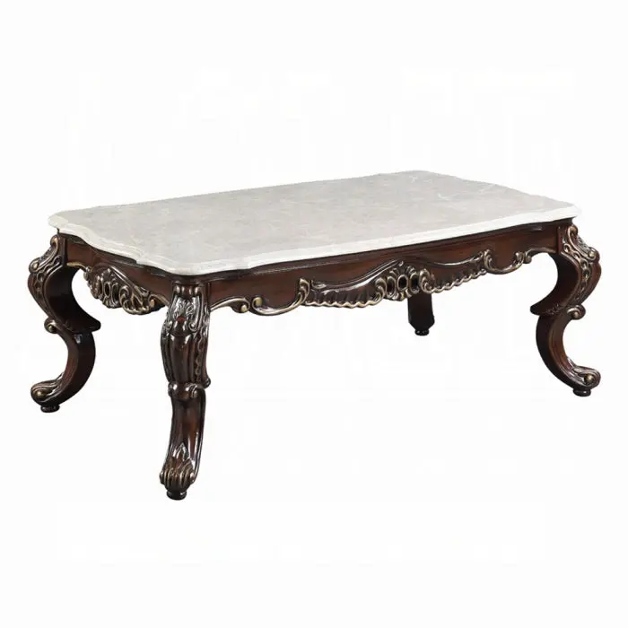 Benbek Rectangular Coffee Table With Storage 1