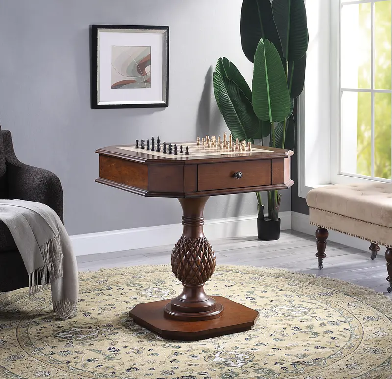 Bishop Ii Cherry-Finish Game Table For Home Recreation 1