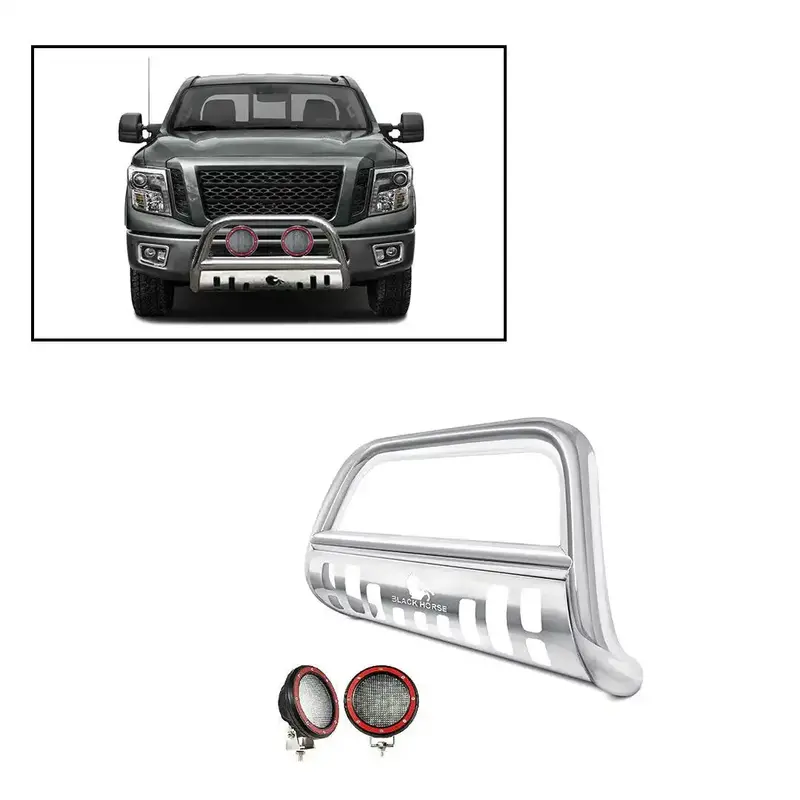 Black Horse Off-Road Bb113206-Sp-Plfr Stainless Steel Underbody Skid Plate 1