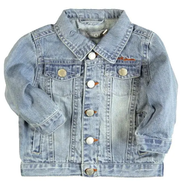 Boboli Bleached Denim Jacket - Size 98 1