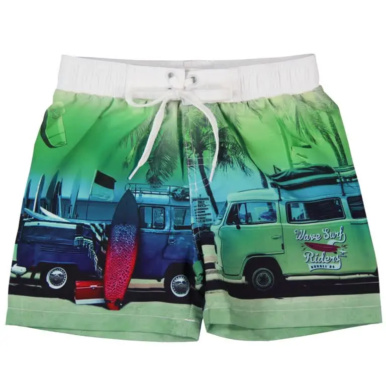Boboli Green Swim Trunks – Chlorine-Resistant Boys' Swimwear 1