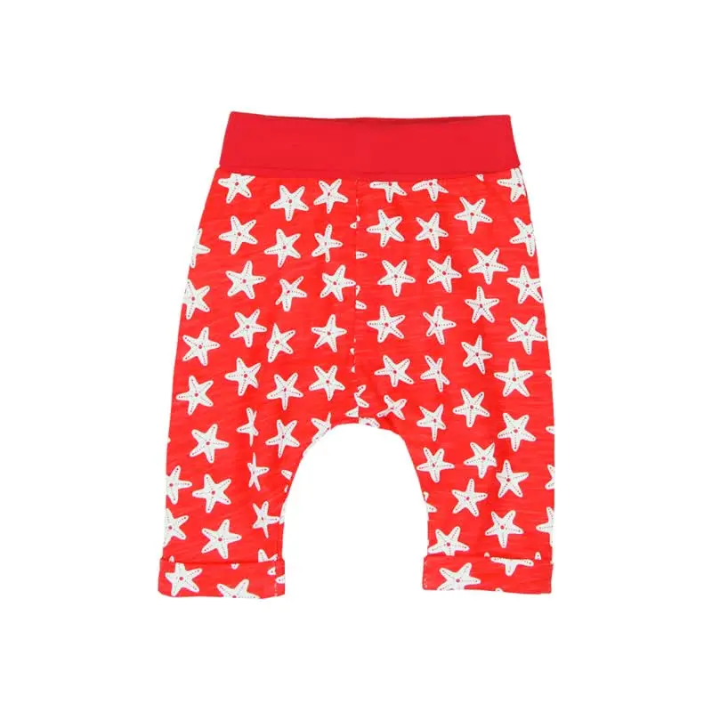 Boboli Red 'Across The Sea' Baby Pants For Girls 1