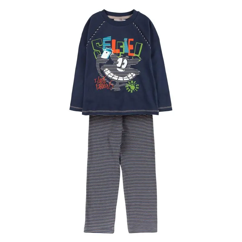 Boboli Selfie-Themed Pyjama Dress - Size 92 1