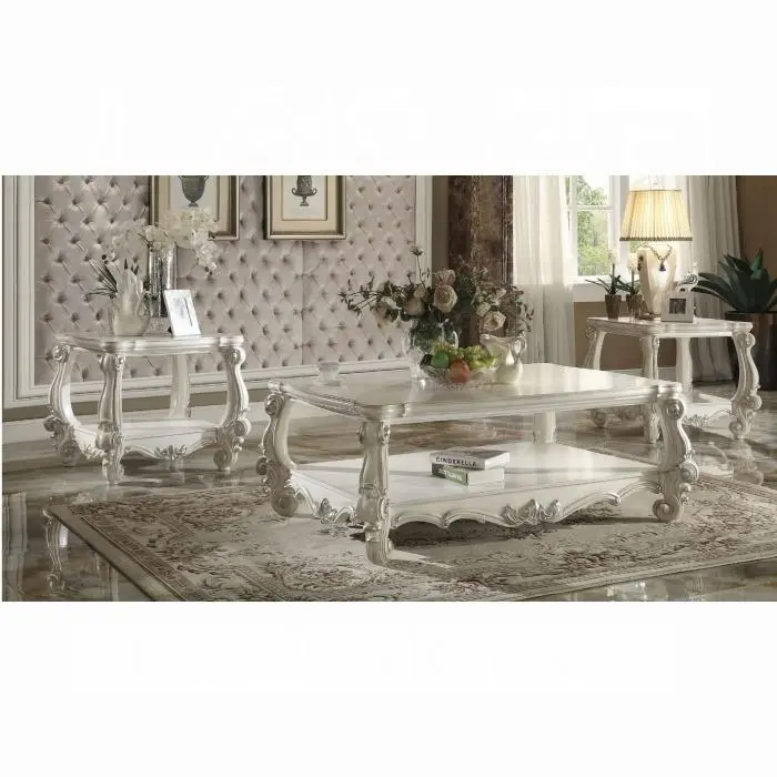 Bone White Versailles Coffee Table 1