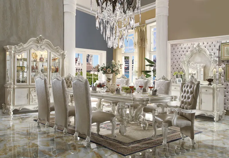 Bone White Versailles Dining Table 1