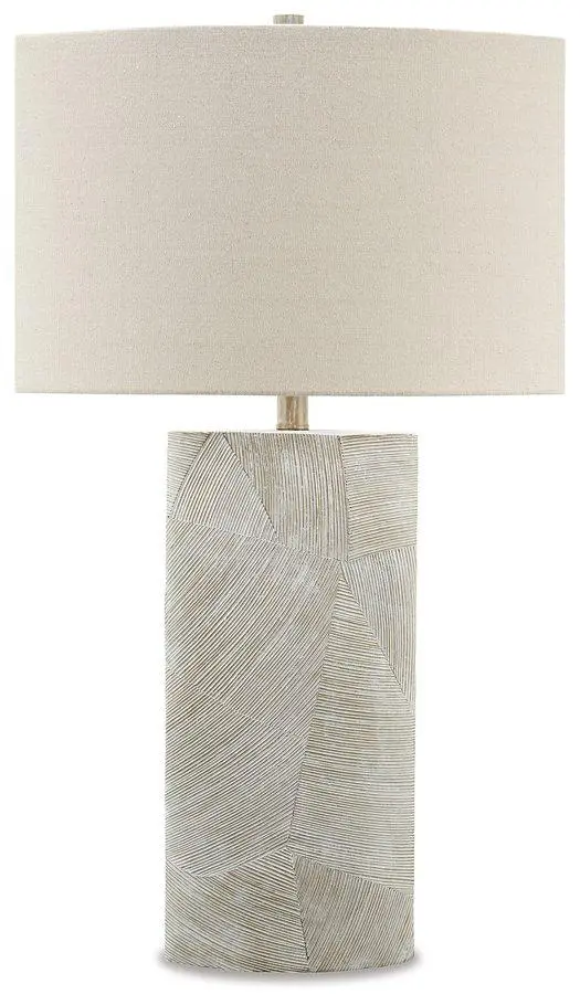 Bradard Ceramic Table Lamp With Linen Shade 1