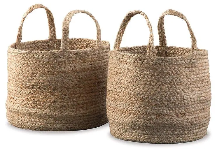 Brayton Woven Storage Baskets – Set Of 2 1