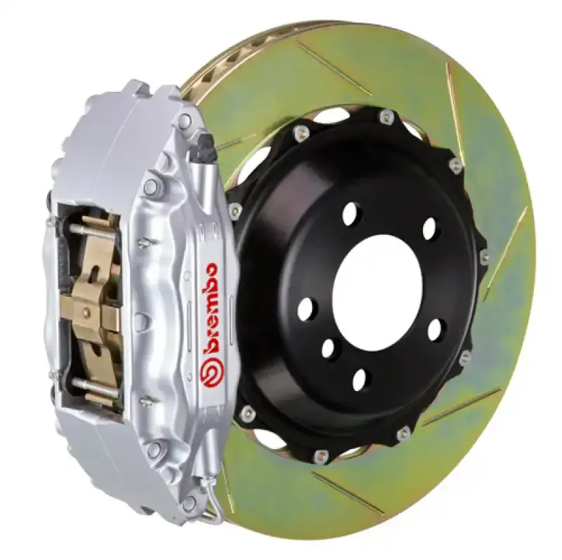 Brembo Gt Front Brake Kit For 2006–2008 Porsche 997.1 (Non-Pccb) – 6-Piston Calipers With Slotted 355X32Mm Two-Piece Rotors 1