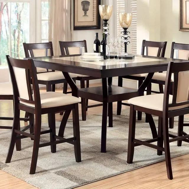 Brent Counter Height Dining Table Set 1