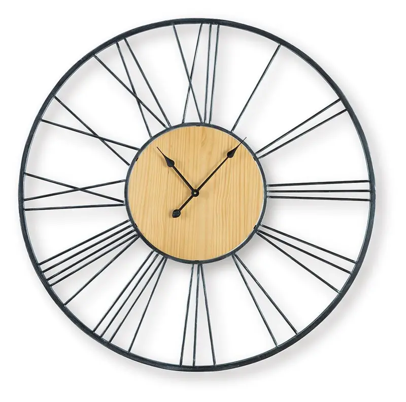 Brockett Vintage-Style Wall Clock With Silent Movement 1
