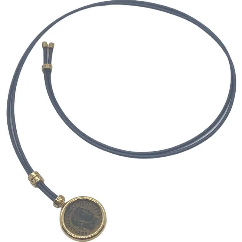 Bulgari Monete Ancient Coin Gold Pendant Necklace 1