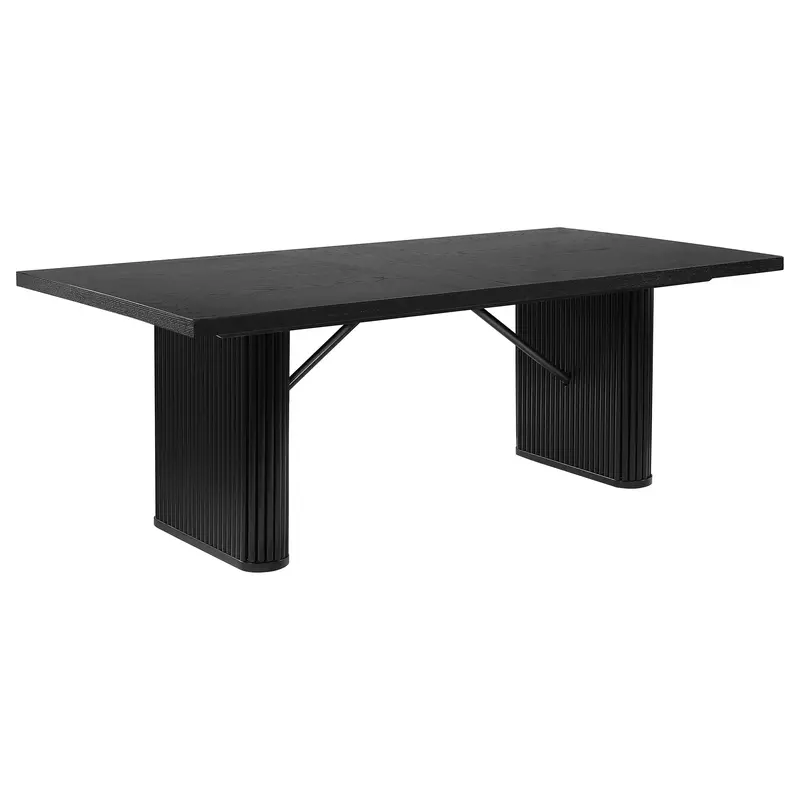 Catherine Solid Hardwood Dining Table With Butterfly Leaf 1