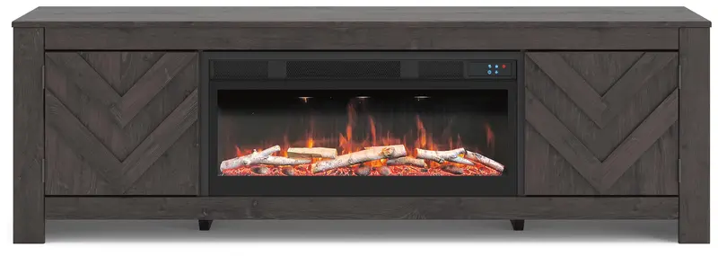 Cayboni 71-Inch Electric Fireplace Tv Stand 2