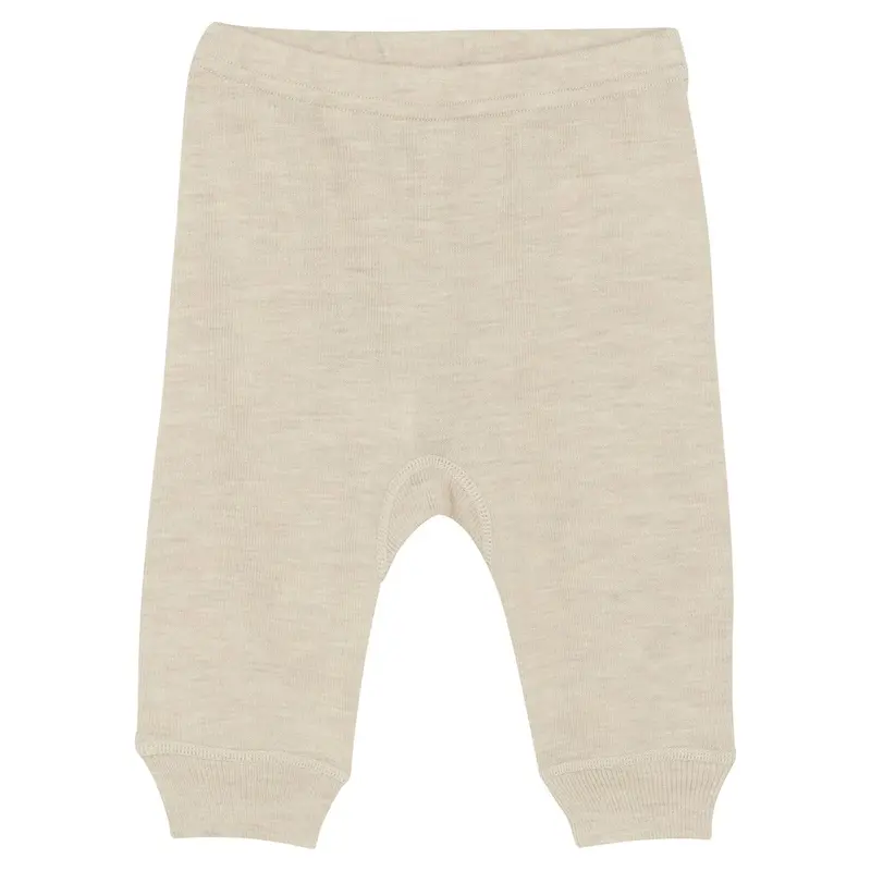 Celavi Merino Wool Baby Pants – Beige, Size 60 Cm 1