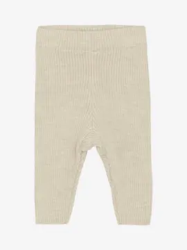 Celavi Wool Blend Leggings – Beige, Size 90 Cm 1