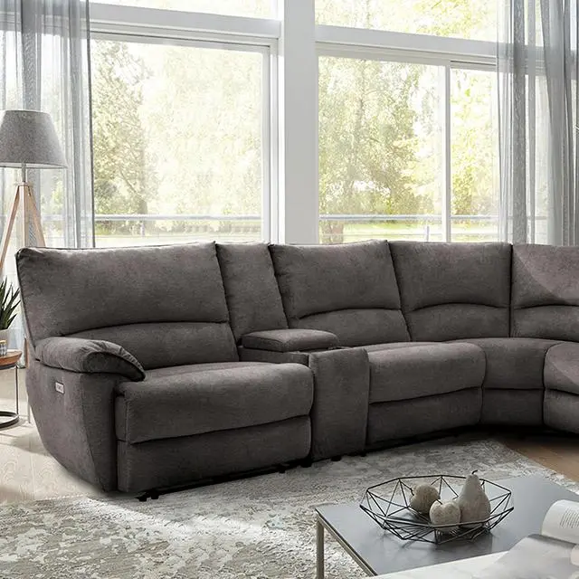 Cerelia Gray Power-Sectional Sofa 1