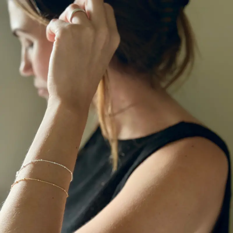 Dainty Flexible Stacking Bracelet ★ 1