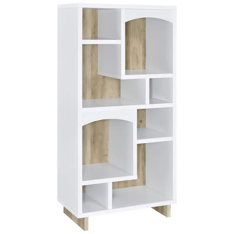 Dalton 5-Shelf Open Bookcase For Living Room Or Office 1