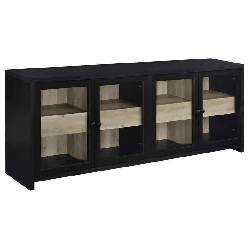 Denison Slim Media Console With Cable Management 1