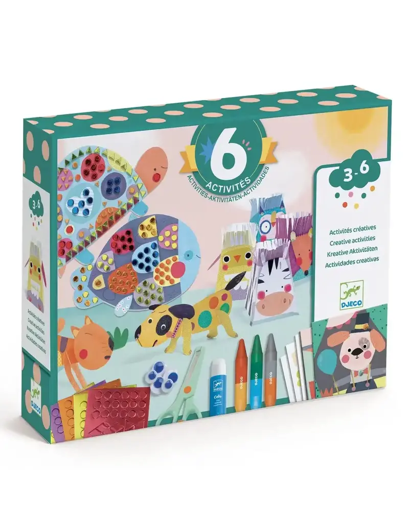 Djeco Animal Homes Craft Kit For Toddlers Age 3+ 1