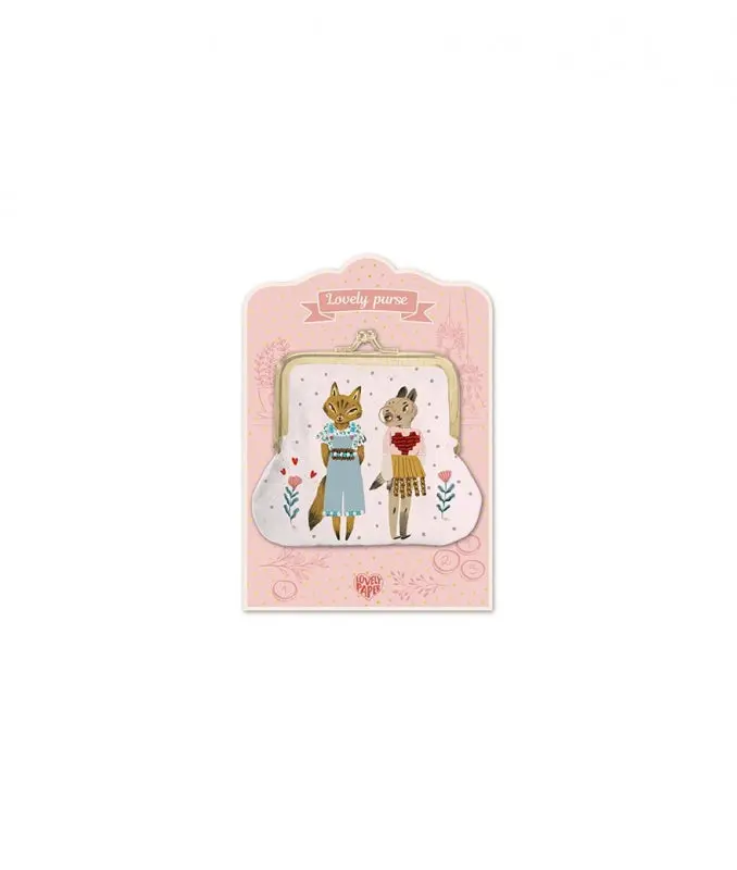 Djeco Cat-Themed Mini Wallet – Stylish Accessory For Kids And Teens 1
