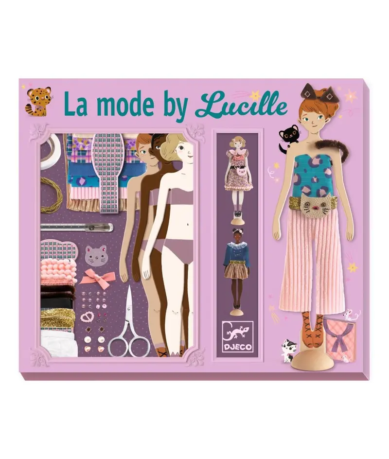 Djeco Fashion Designer Studio Kit For Children Age 7+ 1