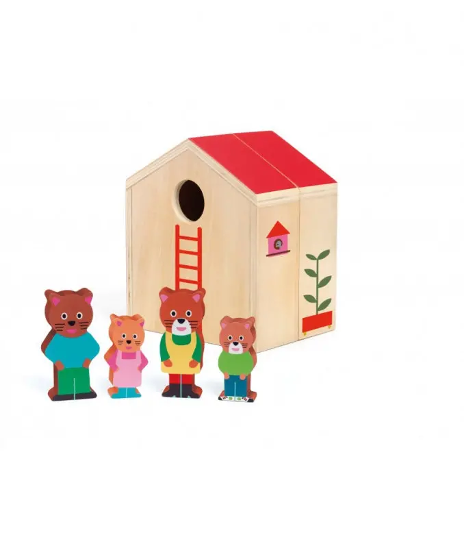 Djeco Minihouse Playset For Toddlers 18 Months+ 1