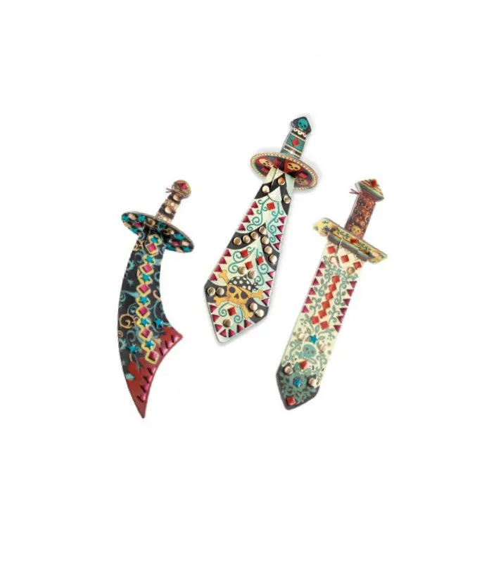 Djeco Pirate Sword Craft Kit – Diy Adventure Set For Age 5+ 1