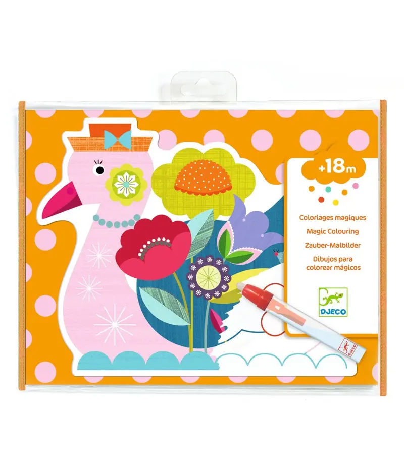 Djeco Watercolor Painting Set – Rose Theme – Age 18+ 1