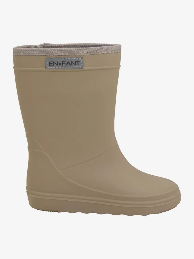En Fant Solid-Color Rain Boots For Kids 4