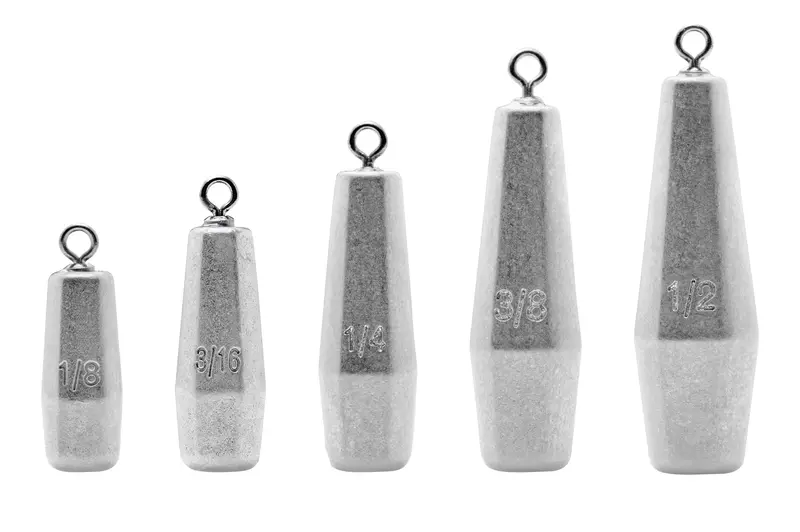 Extended-Length Tungsten Drop Shot Sinker 1