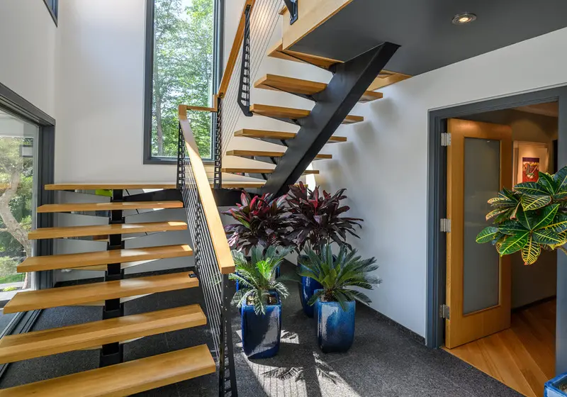 Face-Laminated Solid Wood Stair Treads – 42" Standard Length 1