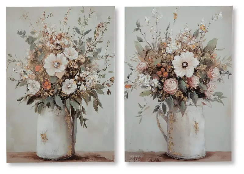 Faisaldon Abstract Wall Art Duo – Framed Prints (Set Of 2) 1