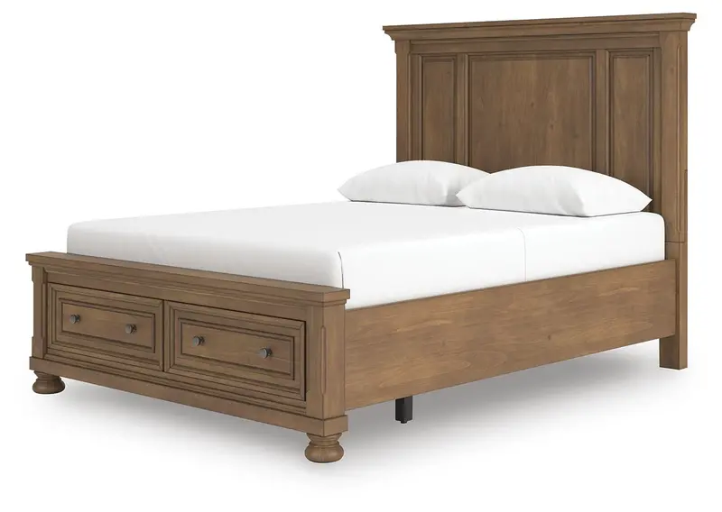 Feddinger Panel-Style Storage Platform Bed 1