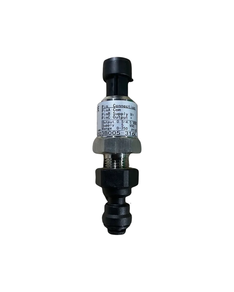 Freshwater Pressure Transducer — 0–250 Psi, Polypropylene & Cp Housing 1